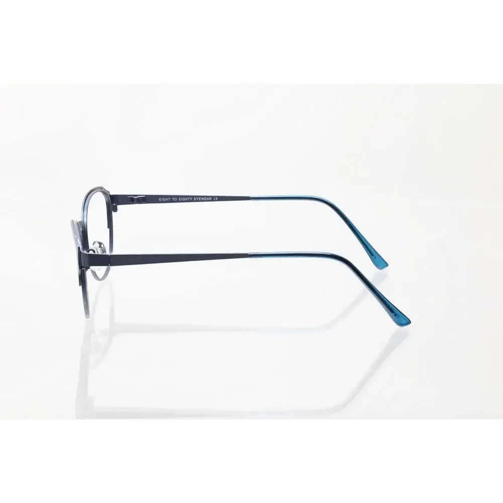 Eight to Eighty Eyewear Fanny 49-17-135mm Blue Eyeglass FRAMES ONLY - GOOD